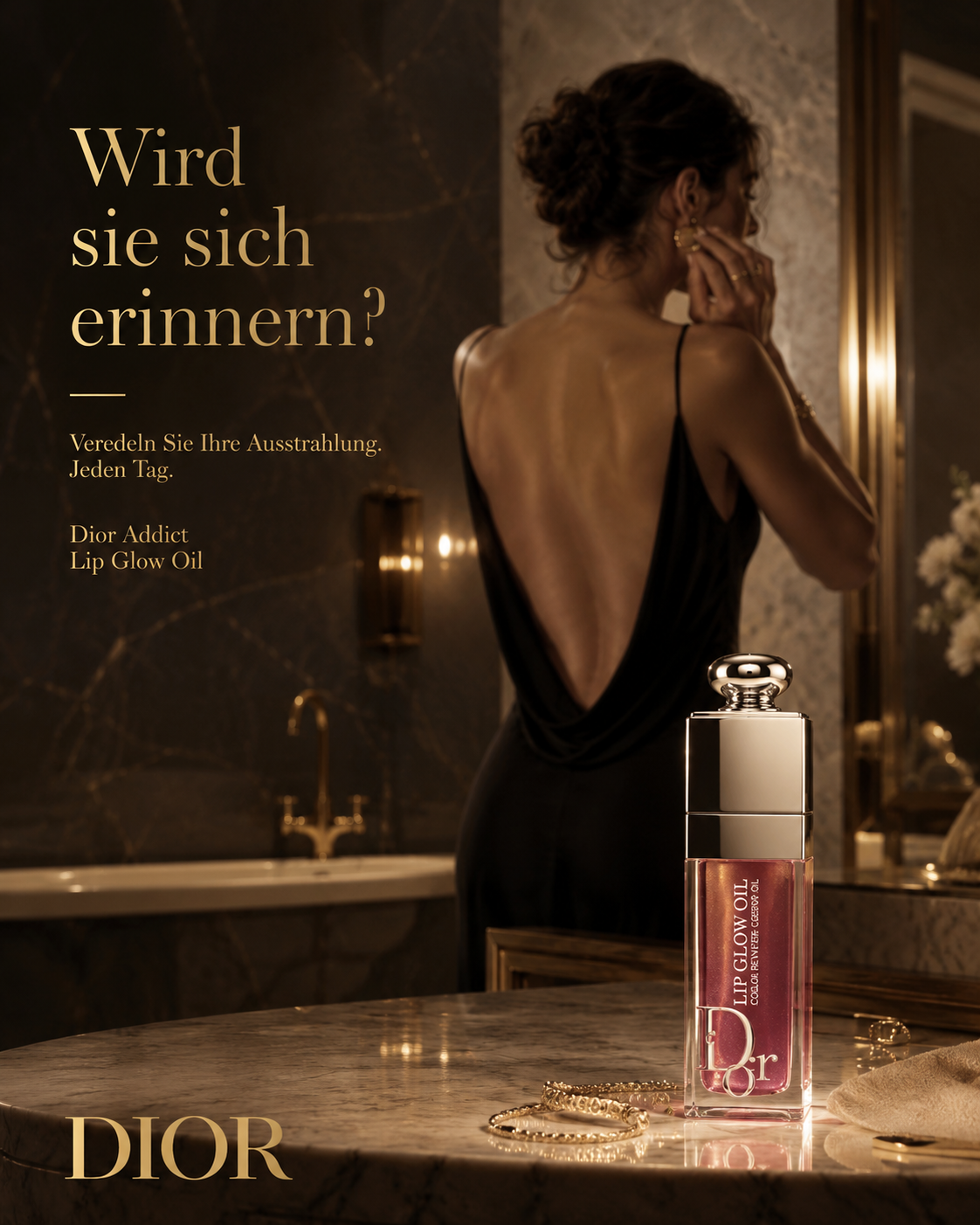 Dior Addict Lip Glow Oil | Quiet Radiance, Effortlessly Refined